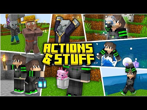 [FULL REVIEW] Actions & Stuff!! Texture Pack Animation TERBAIK SAAT INI...