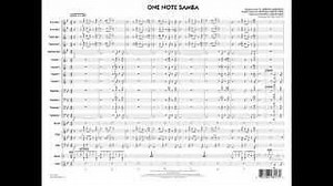 One Note Samba by Antonio Carlos Jobim/arr. Paul Murtha Chords - ChordU