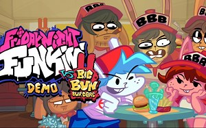 FNF优质模组 Big Bun Burgers 全流程