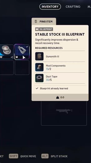 Where To Find Stable Stock III Blueprint In Arc Raiders