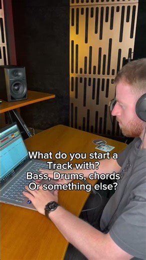 How to start a track, music production
