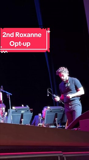 Aaron Tveit Singing 'Roxanne' at Soraya Concert | Moulin Rouge Broadway