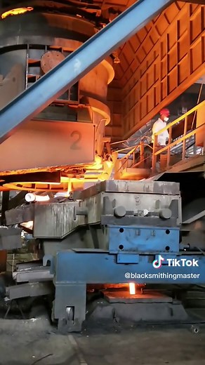 50 tons#forging #Furnaces #steelmaking #Blacksmith