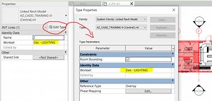 Link is displayed differently for different users in a workshared project