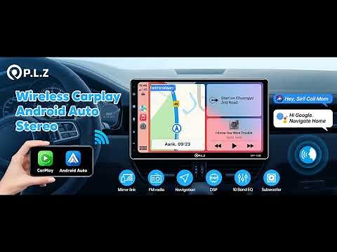 PLZ 108 Single Din Car Radio Stereo