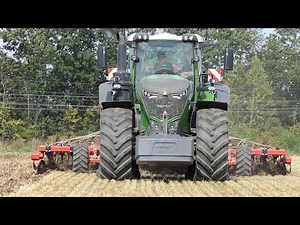 Fendt 1050 Vario seeding w/ Horsch Focus 6TD at Fendt Feldtag | Pure Raw Power | Danish Agriculture
