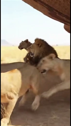 The Ultimate Savanna Alarm Clock #FunnyAnimals, #SavannaChaos, #LionWakeup