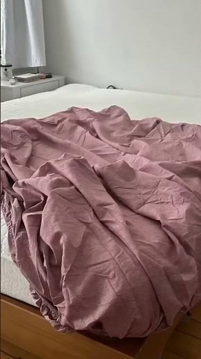 Organic Cotton Sateen Duvet Cover Set
