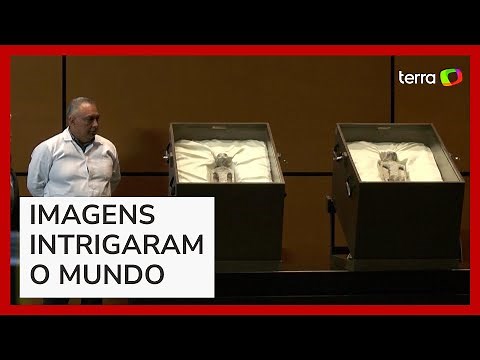 Supostos restos mortais de alienígenas são apresentados no México