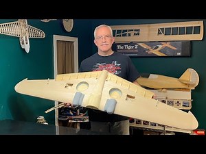 Top Flite .60 size Gold Edition P-40E Warhawk Gear Pods and Super Fil Demo