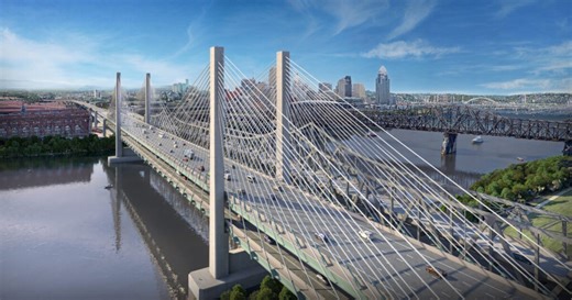 Here's what the new Brent Spence companion bridge will look like