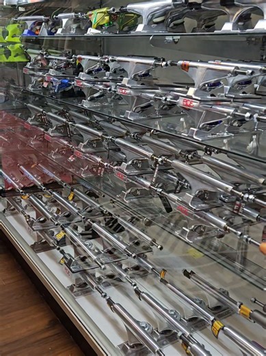 OrbitSkate has an amazing selection of trucks! All the brands you're looking for and just the right size for you!