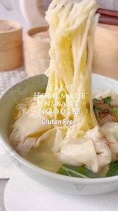 Easy Homemade Instant Noodles ( Gluten Free) This easy & healthy homemade instant noodle recipe only needs 2 simple ingredients ：200g potato starch & 3Large eggs with no other special equipment. These are perfect for soup. Best of all, its gluten free 💕 #cooknplatebysharilyn #cooknplatenoodle #homemade #homemadenoodles #noodles #noodle #noodlesoup #noodlerecipe #instantnoodles #glutenfree #glutenfreenoodles #easyrecipes #easynoodles #noodlebowl #foodstyling #foodstyling | Cook n Plate