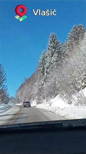 Vlašić u snijegu! 4K Zimska vožnja kakvu morate vidjeti ❄️