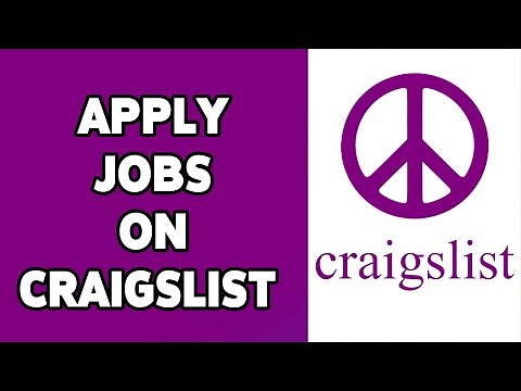How To Apply Jobs On Craigslist 2024 | Job Search On Craigslist | Find Employment Opportunities