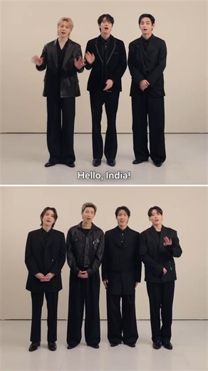 Hearing India from their lips is feeling incredible #bts #shorts