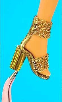 8 DIY Barbie Doll Shoes