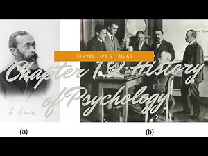 Chapter 1.2 History of Psychology