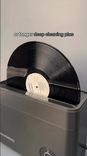 Humminguru Ultrasonic Cleaner for Vinyl Records ✨ 30 Sec Overview