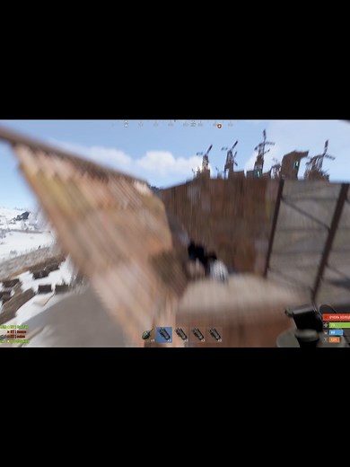 DEF 25 VS 100 PEOPLE #Le1ReX #rust #clan #fyp