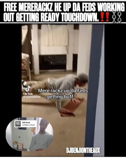 DJ Benji 🖱 *GOD FIRST* on Instagram: "Free #Mererackz he been working out before he touchdown! ‼️⛓️💯 (Follow @djbenjiontheaux for Daily content.)"