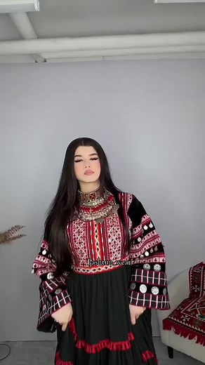 Custom Afghani Dresses and Jewelry Collection
