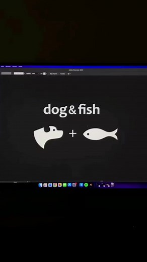 6.4K views · 113 reactions | Dog and fish  #logodesinger #logodesignchallenge #logodesigner #logochallenge #logotype #logos #logo #logodesign # #logomaker | Logo Design | Facebook
