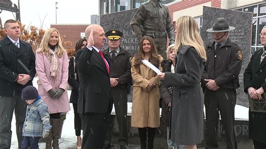 Scranton police chief sworn in