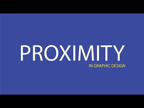 PROXIMITY Class #8 - Visual element of Graphic Design - Graphical academy