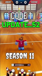 ALL WORKING UPDATE 52 CODES FOR VOLLEYBALL LEGENDS IN JANUARY 2026 | ROBLOX VBL CODES