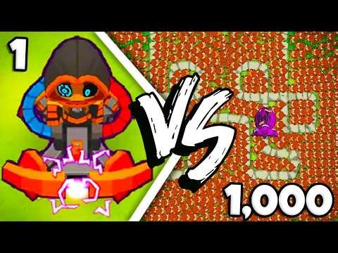 1 PARAGON vs 1000 Dart Monkeys! (BTD 6)