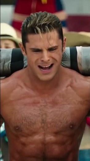 Insane Zac Efron Gym Transformation!!! | Zac Efron Baywatch To Iron Claw Physique | Gym Edit