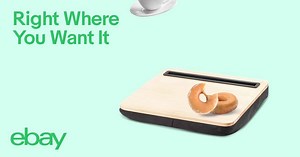 16K views · 15 reactions | Tiny desk for a tiny screen. Take your tablet anywhere with this portable desk! | eBay.co.uk | Facebook