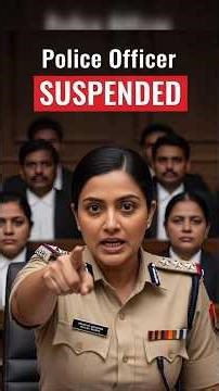 Police Officer Suspend क्यूँ हुई? Viral video का सच- Utter Pradesh Police #shorts