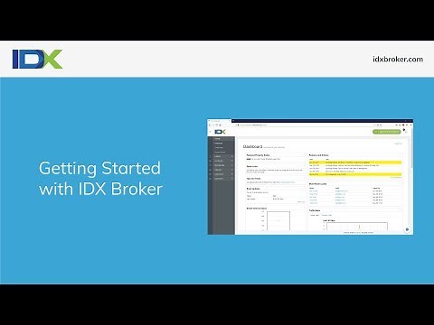 Getting Started With IDX Broker