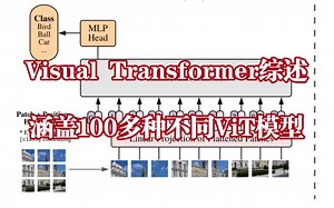 Visual Transformer综述，涵盖100多种不同ViT模型#人工智能 #ai #论文#transformer