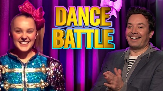 242K views · 1.6K reactions | JoJo Siwa and Jimmy take turns using the dance move generator to make up random dances on the spot, like the "Glitter On My Sweater" and the "Flying Ponycopter." | The Tonight Show Starring Jimmy Fallon | Facebook