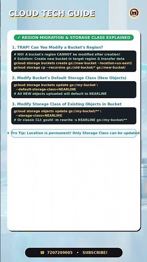 Can You Change a GCS Bucket's Region Google Cloud Storage Explained
