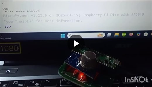Detecting gases with MQ-2 sensor and Raspberry Pi Pico | Dharani PV posted on the topic | LinkedIn