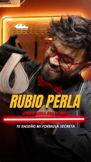 ✨ Rubio PERLA impecable en extensiones 100% humanas. Brillo de lujo. #rubioperla #hair #extensiones