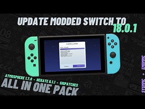 How to Update modded Nintendo Switch to 18.0.1 // Atmosphere 1.7.0 Hekate 6.1.1 // BEST GUIDE