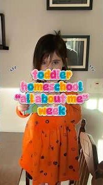 toddler homeschool 📚✏️🤍 “all about me” & the letter ‘C’ #toddler #homeschool #homeschoolmom