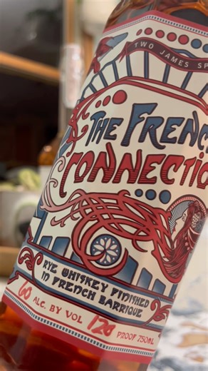 The French Connection French-Brandy Finished Rye Whiskey Review: Two James Spirits