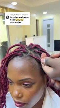 How to install painless Sasha locs #gainwithpoha