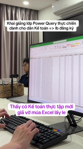 Kế Toán Múa Excel Lấy Le Với Thực Tập Sinh