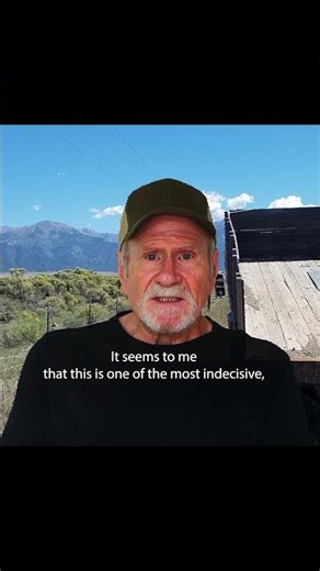 Decisively Indecisive #grumpyoldman #grumpyoldmansong #grumpyman #grumpyfarmers