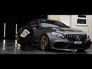 Mercedes C63S AMG with VELOS Designwerks Gold Forged Wheels | T12 Productions