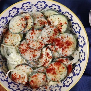 German Cucumber Salad: http://spr.ly/60088vV4E | Allrecipes