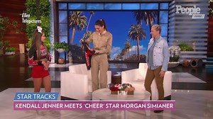 Kendall Jenner Transforms Into a Navarro Cheerleader and Learns Stunt with Cheer Squad