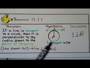 Geometry 12.1b, Congruent, Concentric, and Tangent Circles, & 3 Theorems